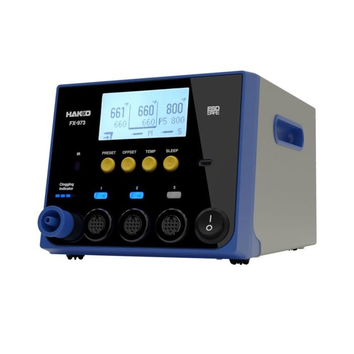 FX-973 3-Port Rework Station w/ Pencil Style Handpiece