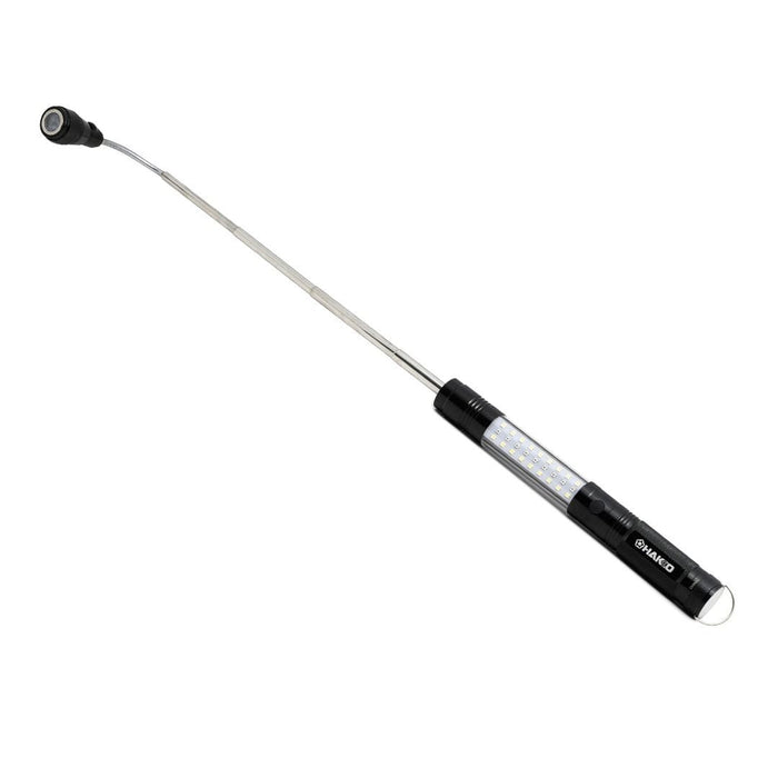 Hakko Black Magnetic Telescopic Flashlight