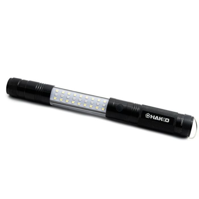Hakko Black Magnetic Telescopic Flashlight