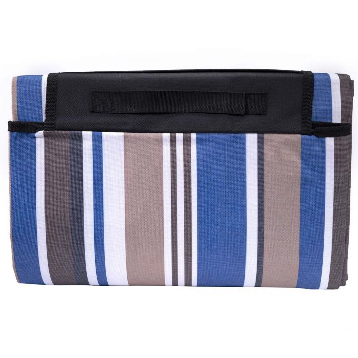 Oversized striped Picnic and Beach Blanket