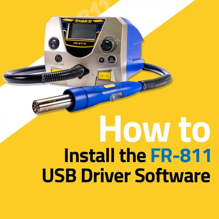 FR811-SET Complete SMD Hot Air Rework System