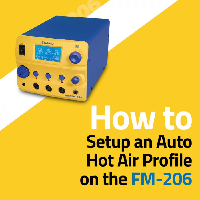 FM-206 Desolder-Tweezer-Solder Configuration