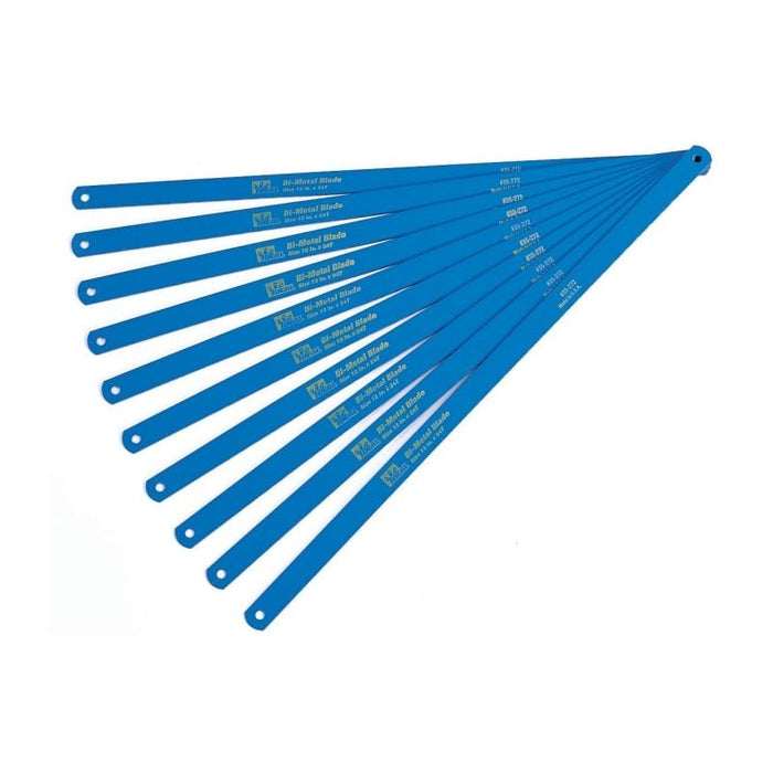 Ideal 35-272 Bi-Metal Hacksaw Blades, 24T 10/Card