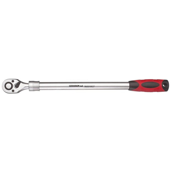 Gedore R60010027 2C-telesc.ratchet revers. 1/2 Inch 460-600mm