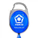 Blue Retractable Badge Clip