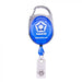 Blue Retractable Badge Clip