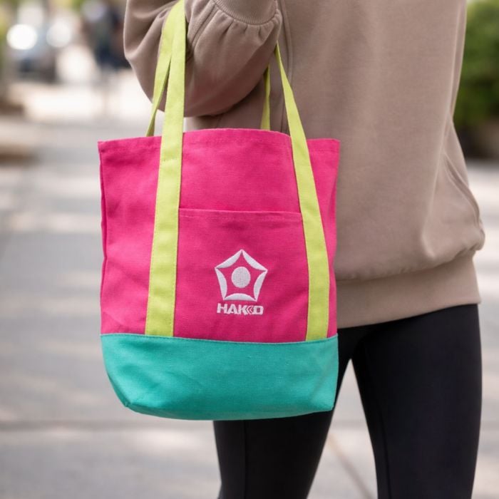 Hakko Hot Pink Mini Tote Bag