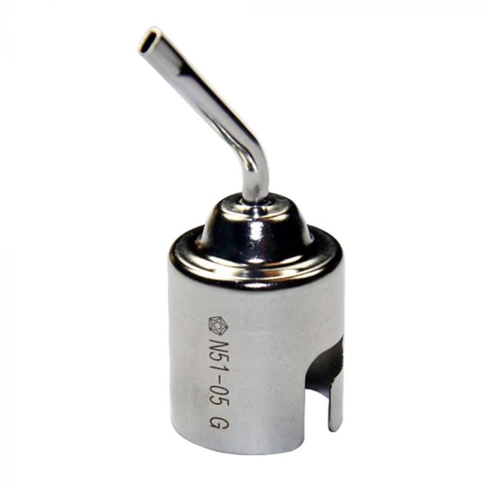 N51-05 Bent Hot Air Nozzle, 1.5 x 3mm