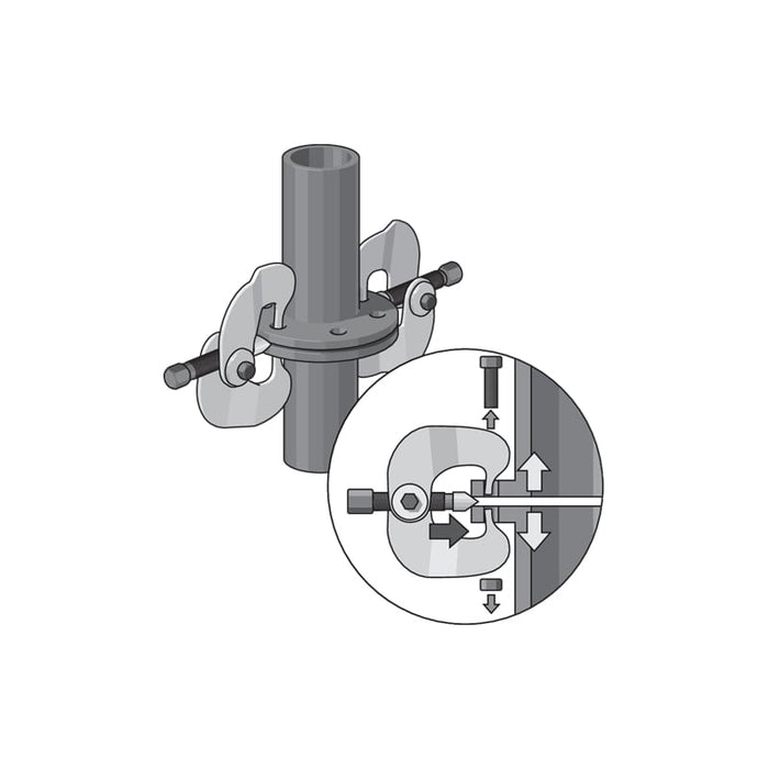 Gedore 1596403 Flange Separators 80-250 mm