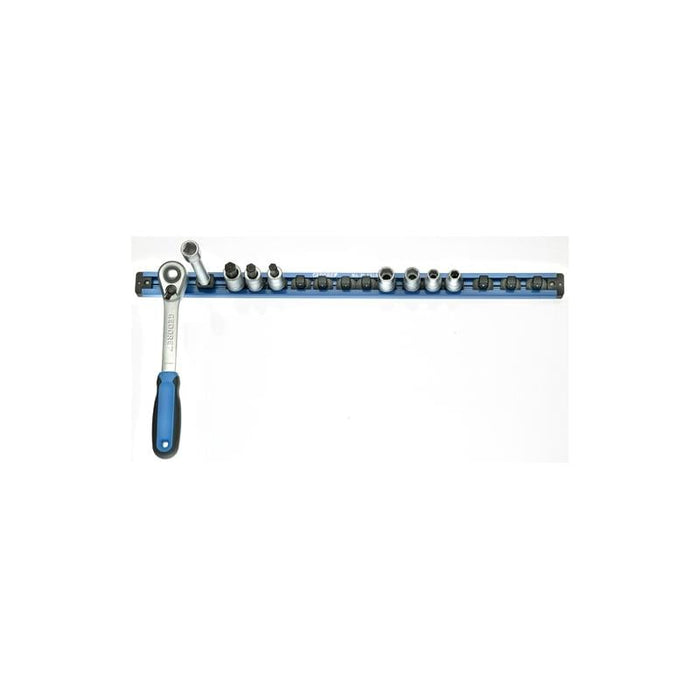 Gedore 1761102 SL 1916 Tool Holding Rail 1/2", Magnetic, 580 mm