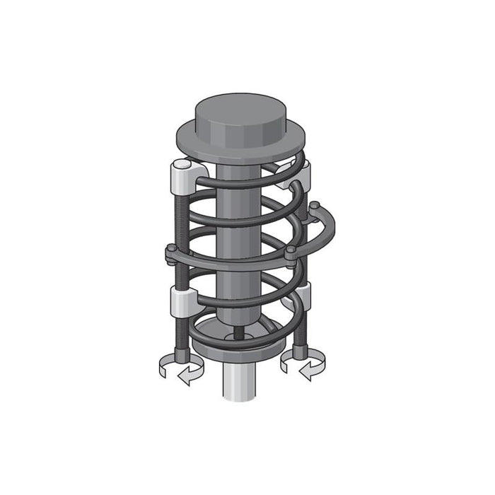 Gedore 8031380 1.78/S2 Safety Coil Spring Compressor 240 mm