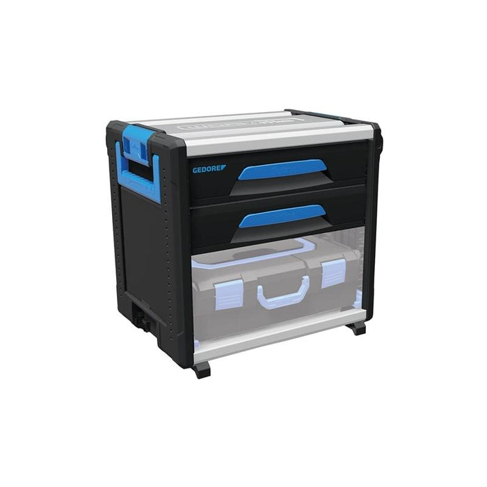Gedore 2954338 Tool box module WorkMo W2, 2 drawers H6, compartment for L-BOXX