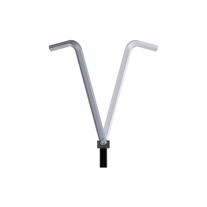 Gedore 1563556 Hexagon Allen key, extra long 1.5 mm