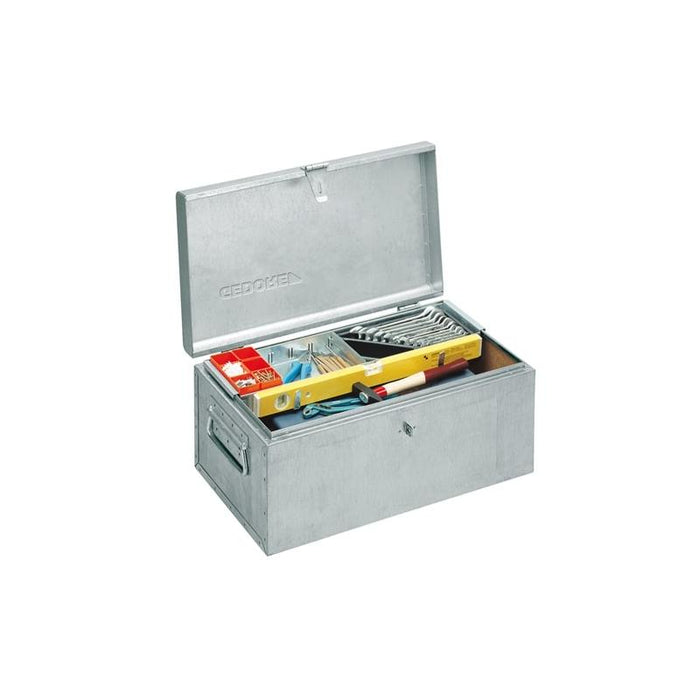 Gedore 6628280 1440 Z-70 Tool Box JUMBO, Zinc-Plated, 320x698x387 mm