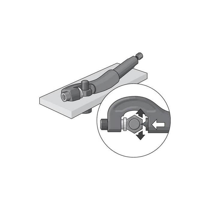 Gedore 8009450 Nut splitter, hydraulic 7-22 mm, M4-M14