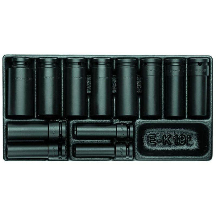 Gedore 1640836 Set Impact sockets 1/2" in 1/3 ES tool module