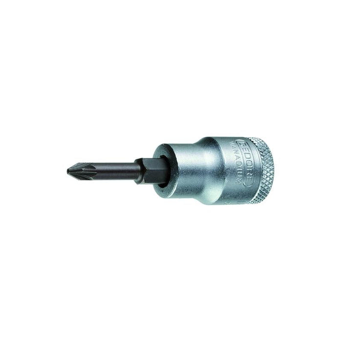Gedore 1640976 Screwdriver Bit Socket 3/8 Inch PZ 2