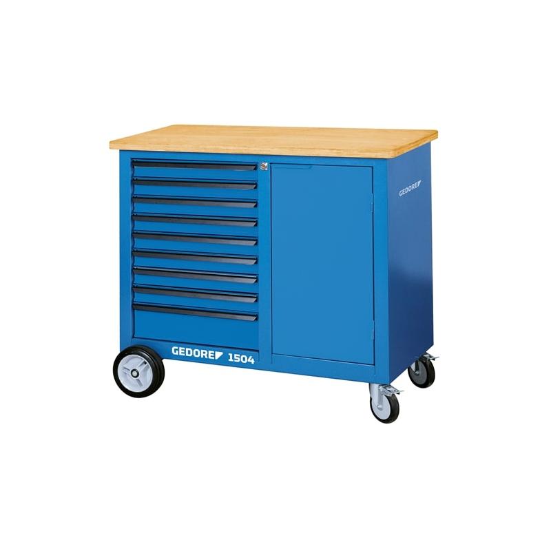 Gedore 6622830 Mobile workbench with 7 drawers — starboardtechnology
