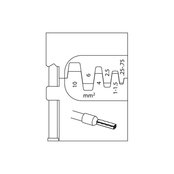 Gedore 1830929 Crimping pliers set INDUSTRIAL