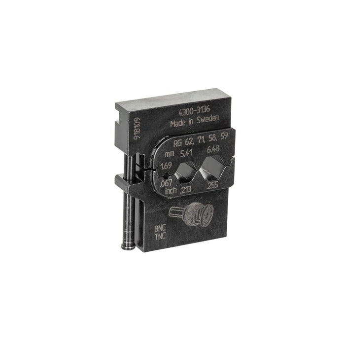 Gedore 1830694 Module Insert For Coax Cables RG 58/59/62/71