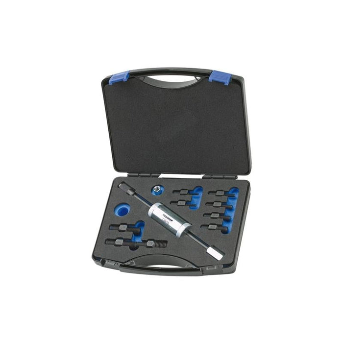 Gedore 1936557 Set Of Threaded Inserts With Slide Hammer 700 g, 11 pcs