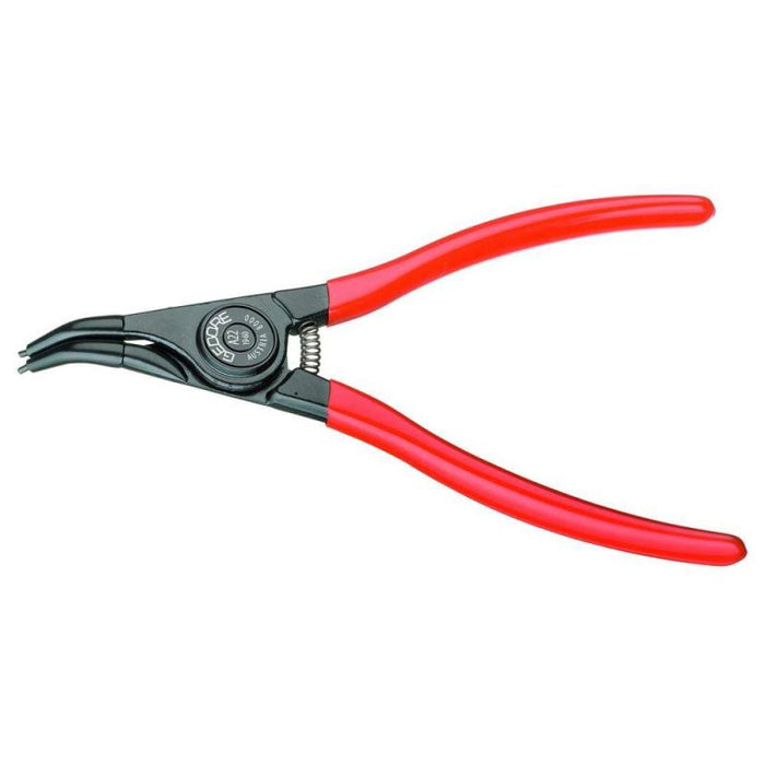 Gedore 2015021 Circlip pliers for external retaining rings, angled 45 degrees 3-10 mm
