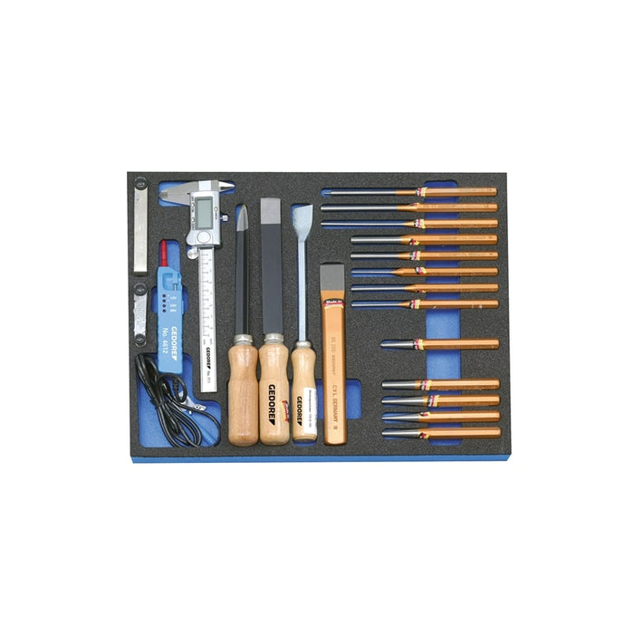 Gedore 2016338 Tool Set In 2/4 CT Tool Module, 21 pcs