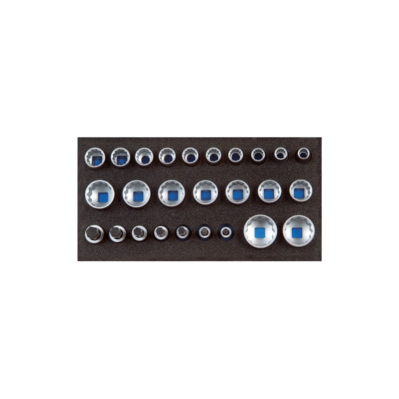 Gedore EI-1500 CT1-8000 L Check-Tool-Einlage leer. Werkzeuge für