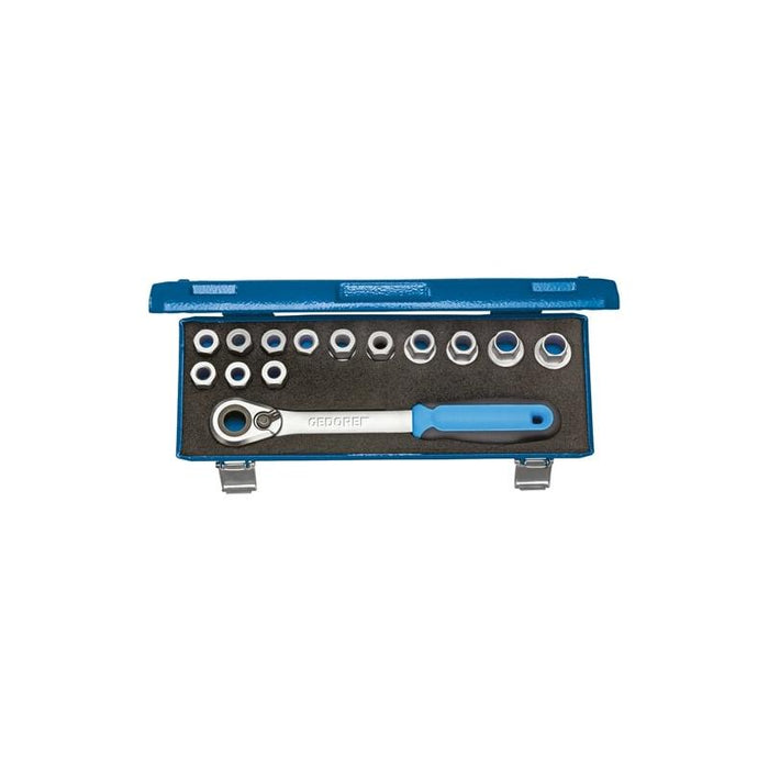 Gedore 6174150 Socket Set 1/4" 32 Pcs Hex IN-IS-PH-PZ