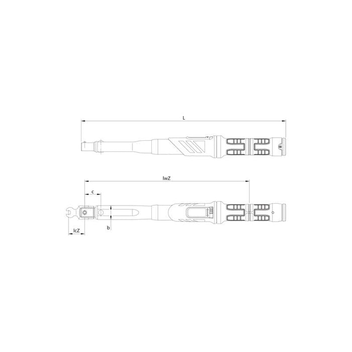 Gedore 2641569 Torque wrench DREMASTER Z 22, 150-750 Nm