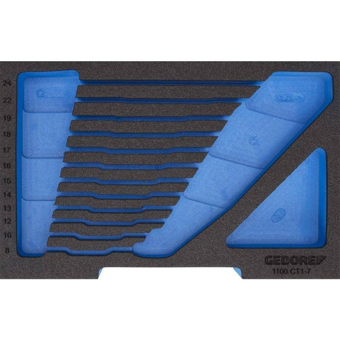 Gedore 2836076 Foam insert 2/2 L-BOXX 136, empty