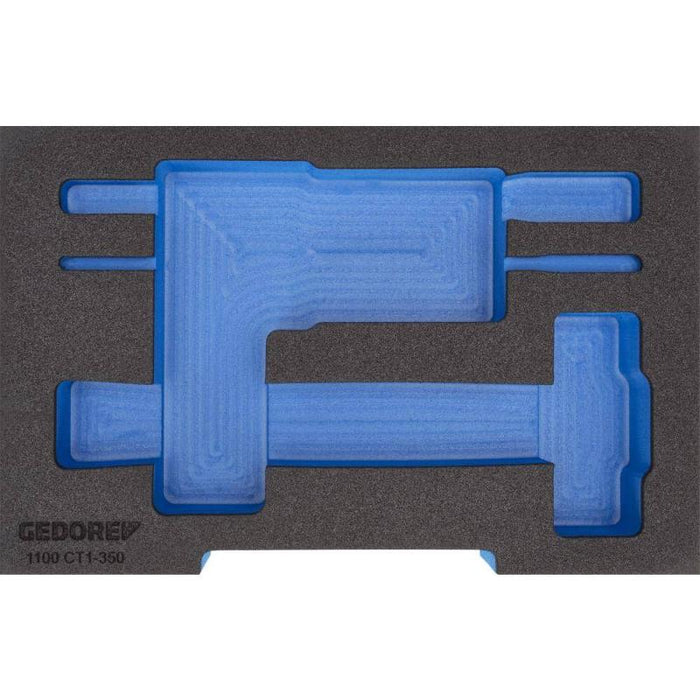 Gedore 2836076 Foam insert 2/2 L-BOXX 136, empty
