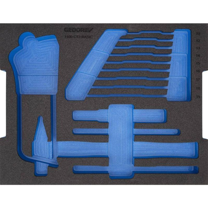 Gedore 2927276 Foam insert 2/2 L-BOXX 136, empty