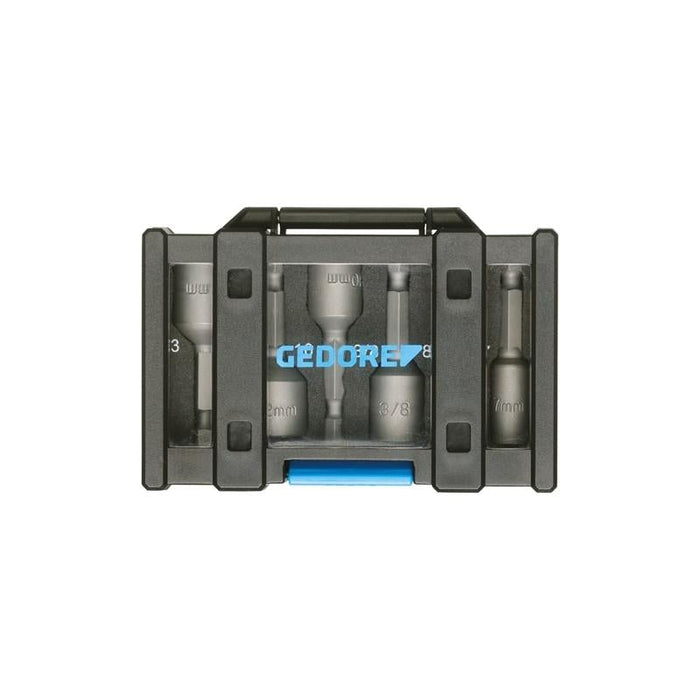 Gedore 2993244 Bit Box Nut Setter 6 pieces