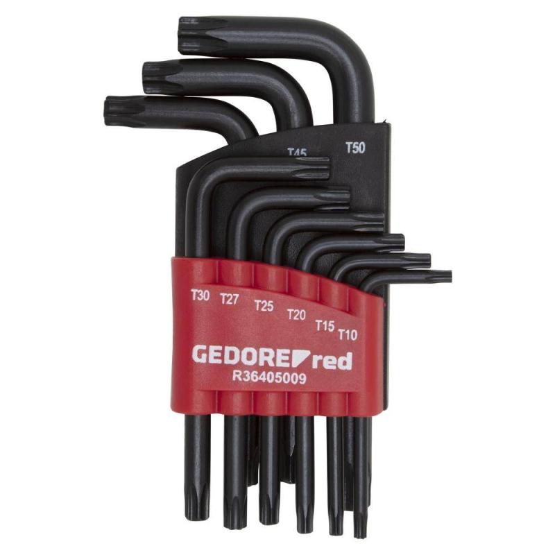 Gedore R36405009 Torx Allen Key Set TX T10-50 9 Pcs — starboardtechnology