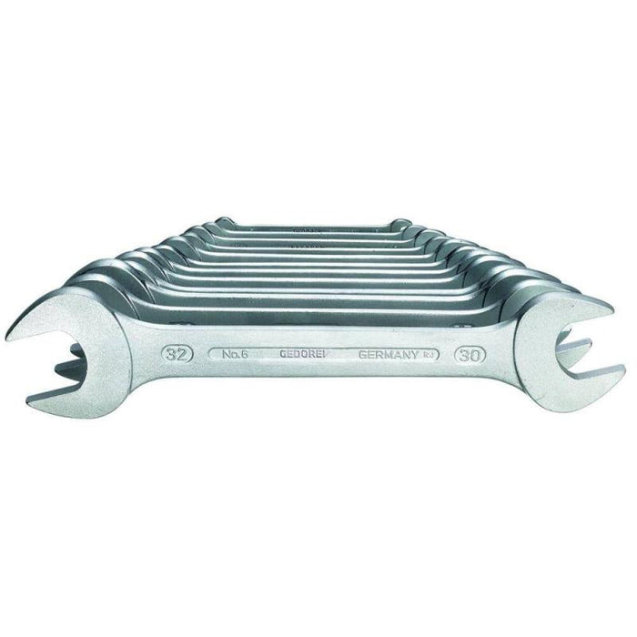 Gedore 6078350 Double Open Ended Spanner Set 12 Pcs 6-34 mm