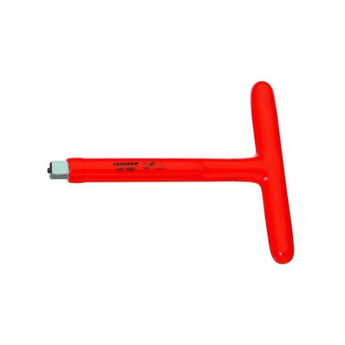 Gedore 6124210 VDE T-handle 1/2" with screw locking