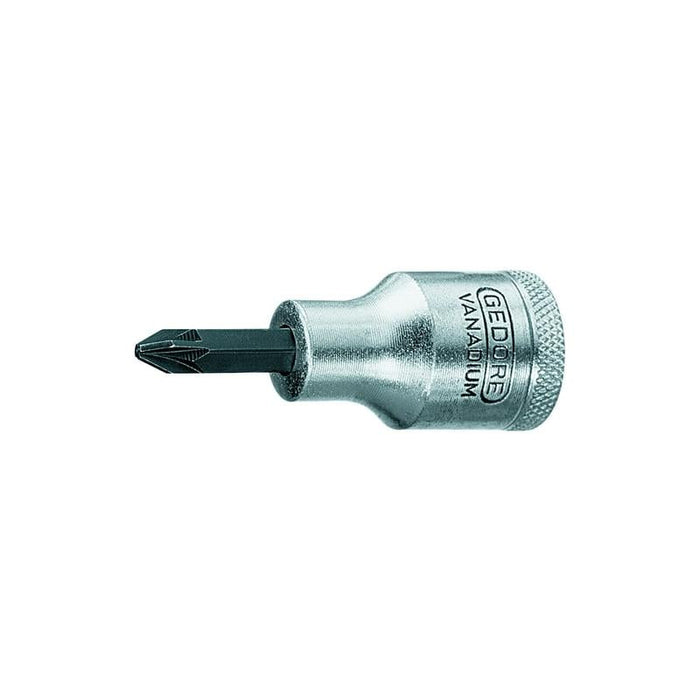 Gedore 6156680 Screwdriver Bit Socket 1/2 Inch PZ 2
