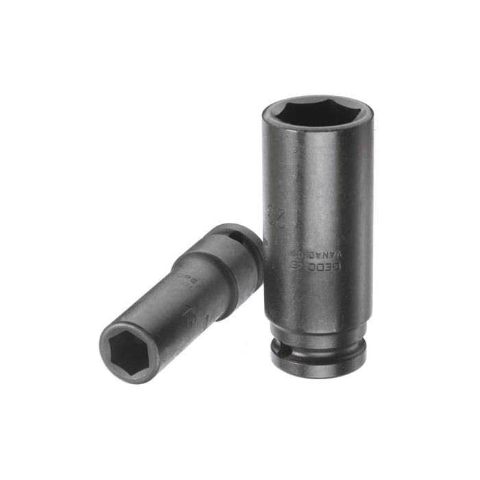 Gedore 6163380 Impact Socket 1/2 Inch , Long 10 mm