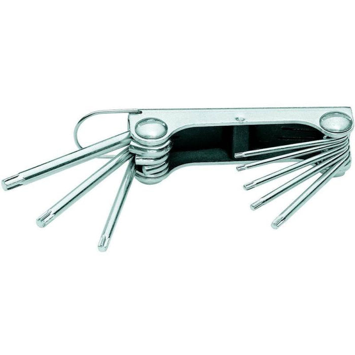 Gedore 6346460 Cranked socket key set 8 Piece TORX T9-T40