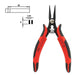 CHP PN-5008 Long Flat Nose Pliers