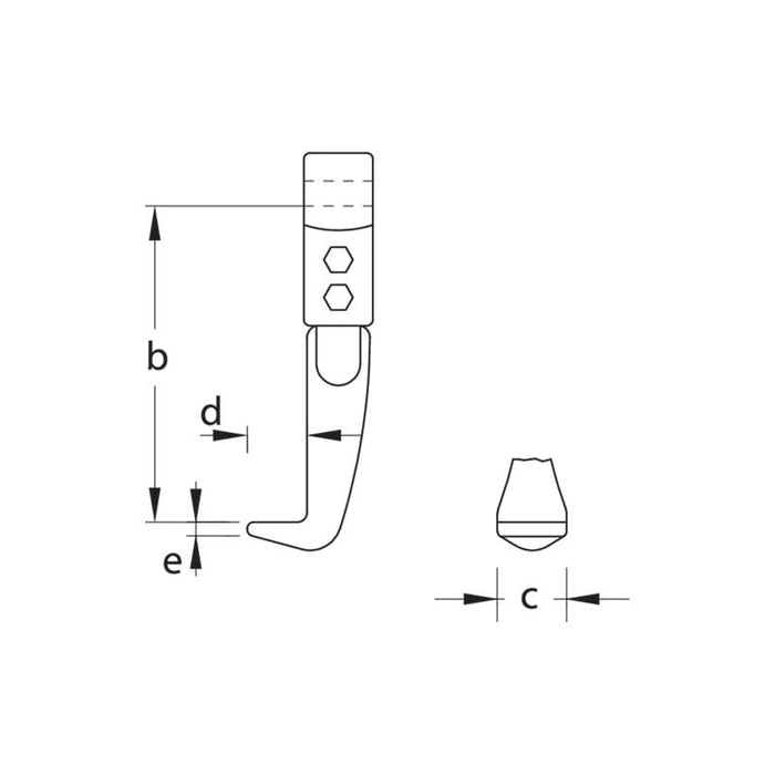 Gedore 1120530 Pulling Leg, 150 mm