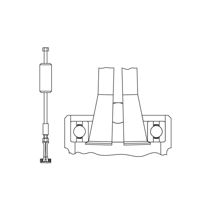 Gedore 1638629 Internal Extractor Set