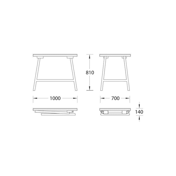 Gedore 6622910 Folding Workbench
