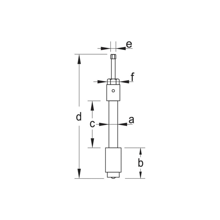 Gedore 8116290 Hydraulic Pressure Spindle 12 t
