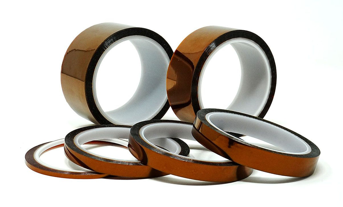 ESD Kapton Polyimide Tape, 1/2" x 36 Yard Roll  -  In Stock