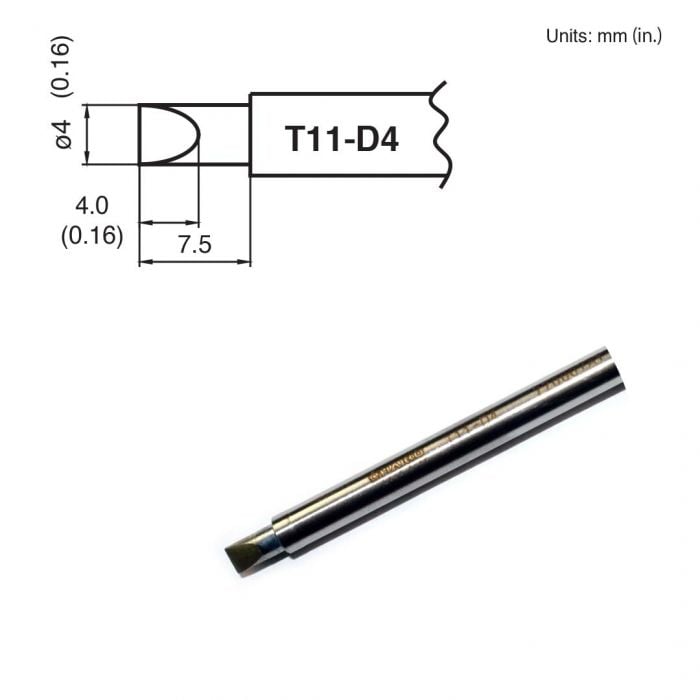 T11-D4 Chisel Tip