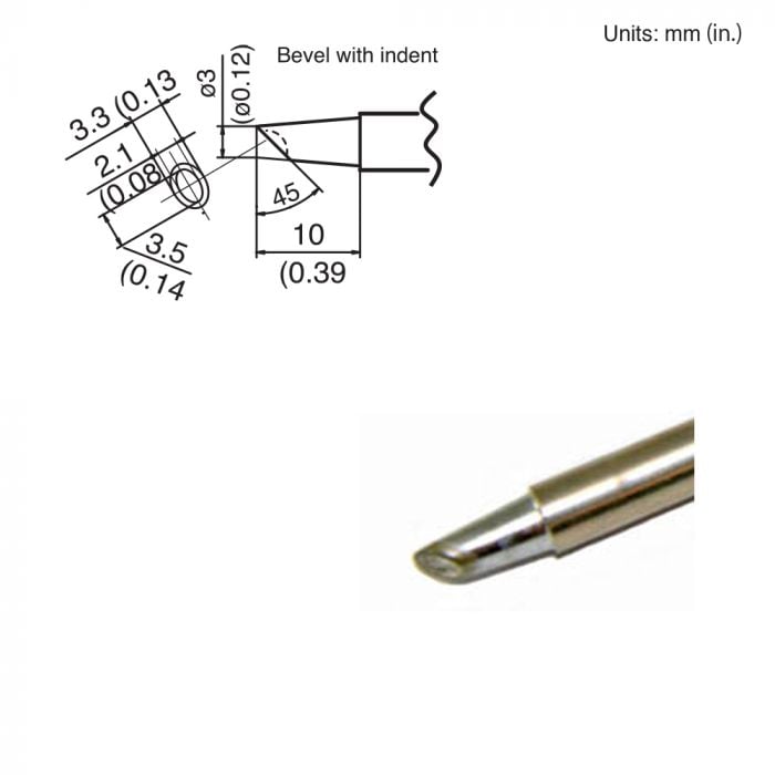 T15-BCM3 Bevel Tip
