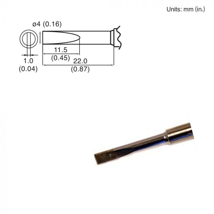 T15-DL4 Chisel Tip