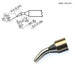 T15-JD14 Bent Chisel Tip